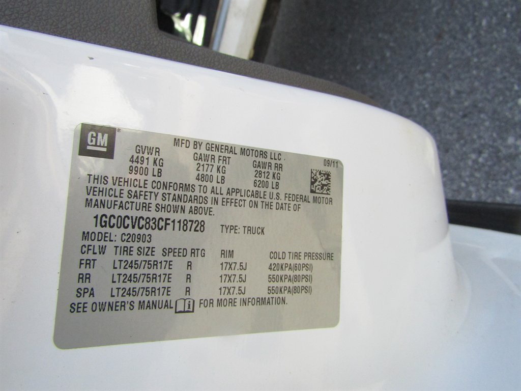 2012 Chevrolet Silverado 2500HD Work Truck - Photo 9